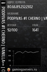Баннер сервера