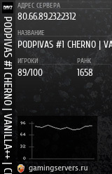 Баннер сервера