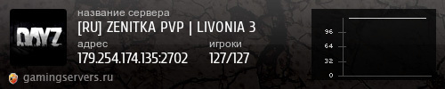 Баннер сервера