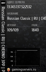 Баннер сервера