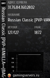 Баннер сервера