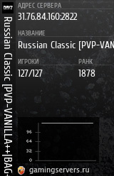 Баннер сервера