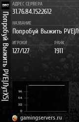 Баннер сервера