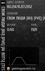 Баннер сервера