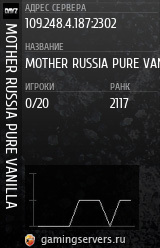 Баннер сервера