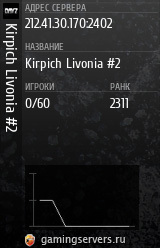 Баннер сервера