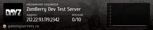 Баннер сервера
