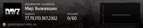 Баннер сервера