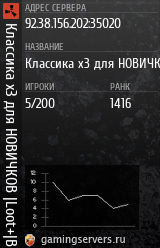 Баннер сервера