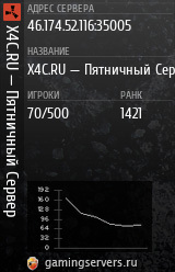 Баннер сервера