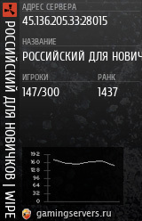 Баннер сервера