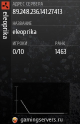 Баннер сервера
