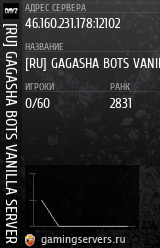 Баннер сервера
