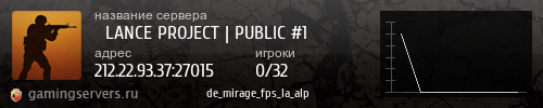 Баннер сервера